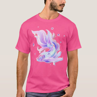Japanisch Koi Fish Ästhetik Japan Lover T-Shirt