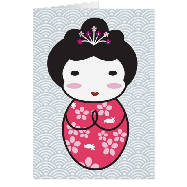 Japanisch Kokeshi Doll (Vorne)