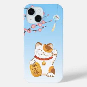 Japanisch Lucky Cat, Calico Maneki Neko Case-Mate iPhone Hülle