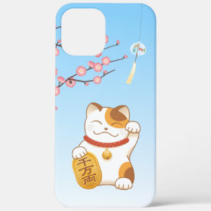Japanisch Lucky Cat, Calico Maneki Neko Case-Mate iPhone Hülle