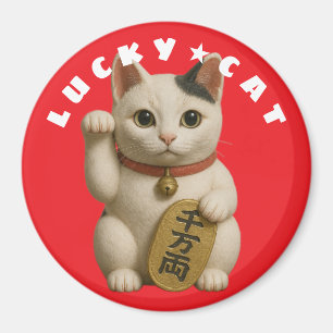 Japanisch Lucky Cat Charm Magnet