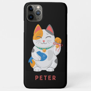 Japanisch Maneki Neko White Cat, viel Glück-Symbol Case-Mate iPhone Hülle