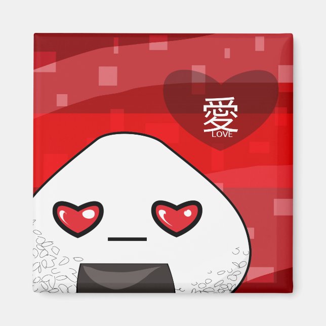 Japanisch Manga Mascot Magnet (Vorne)