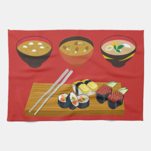 Japanisch Meal Kitchen Handtuch 16" x 24"