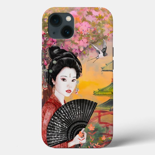 Japanisch mit einer Frau Case-Mate iPhone Hülle (Rückseite)