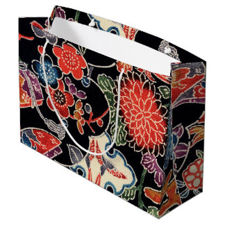 Japanisch Okinawan Dye (Bingata) Große Geschenktüte