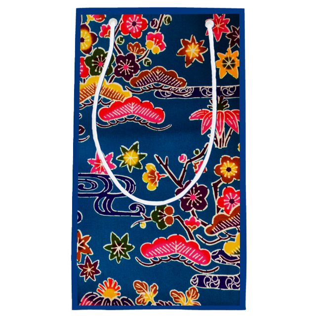 Japanisch Okinawan Dye (Bingata) Kleine Geschenktüte (Vorderseite)