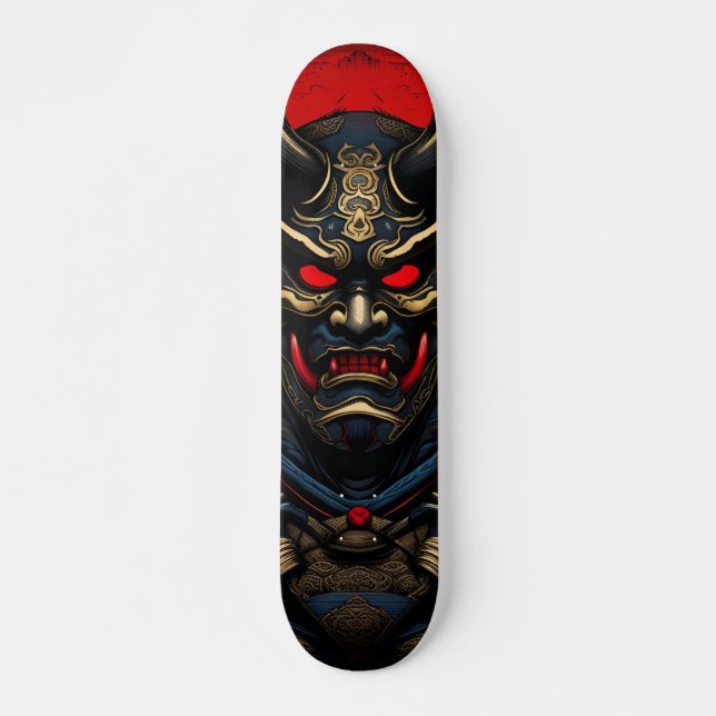 Japanisch Oni Skateboard (Vorne)