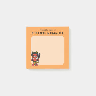 Japanisch Oni Yokai Monster - Personalisiert Post-it Klebezettel