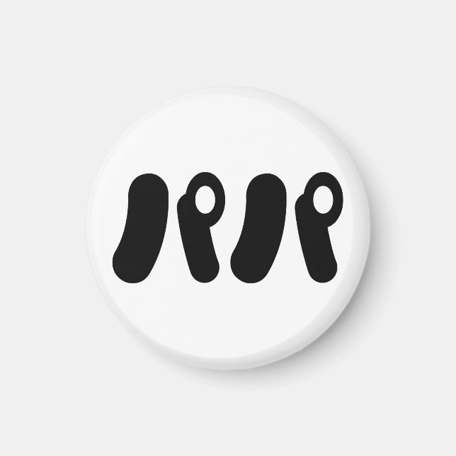 Japanisch Papa パ | Nihongo Language Magnet (Vorne)