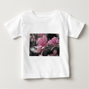 Japanisch Pink Saucer Magnolia Baby T-shirt