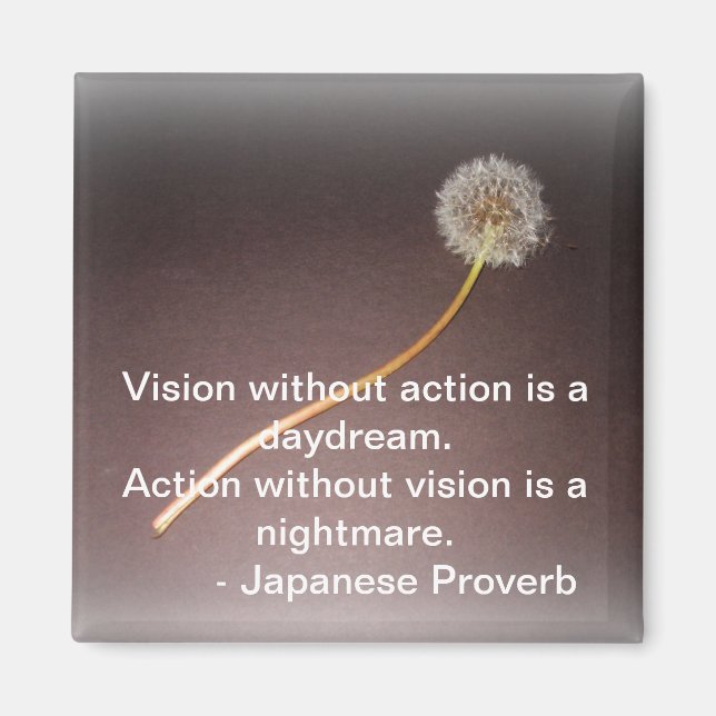 Japanisch Proverb Magnet (Vorne)