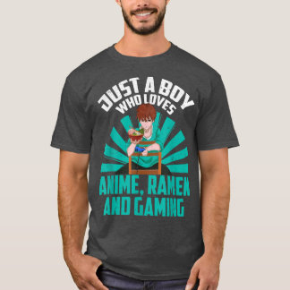 Japanisch Ramen Gaming Otaku Kawaii Gamer Boys Kaw T-Shirt
