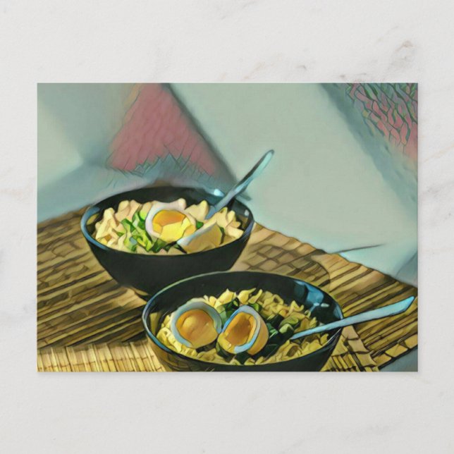 Japanisch Ramen Gift Postkarte (Vorderseite)