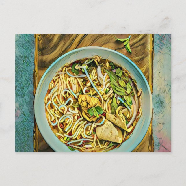 Japanisch Ramen Lovers Postkarte (Vorderseite)