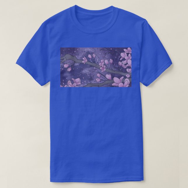 Japanisch Sakura Blume Beautiful Cherry Blossom Tr T-Shirt (Design vorne)