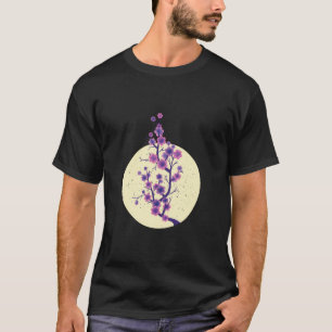 Japanisch Sakura Blume blühend Grafik T-Shirt