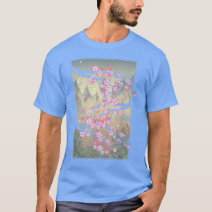 Japanisch Sakura Japan Rosa Blume Floral Cherry Bl T-Shirt