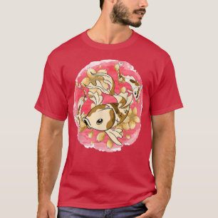 Japanisch Sakura Nishikigoi Koi Fischkrebse Blosso T-Shirt
