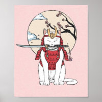 Japanisch Sakura Samurai Cat