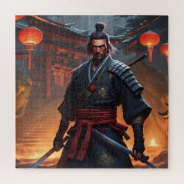 Japanisch Samurai bereit für den Krieg Jigsaw Puzz Puzzle