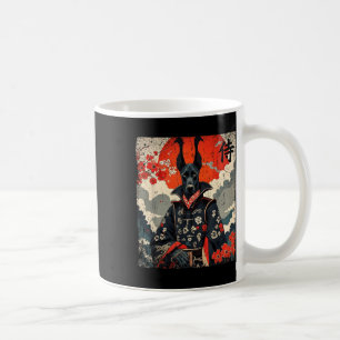 Japanisch Samurai Great Dane Tattoo Kawaii Ukiyo-e Kaffeetasse