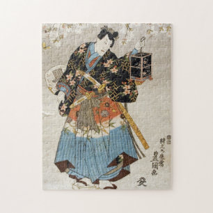 Japanisch Samurai Holandlantern katana ukiyo-e Puzzle