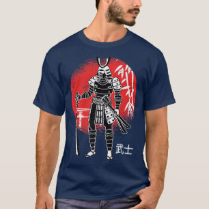 Japanisch Samurai Japan Schwertfighter Schwert T-Shirt