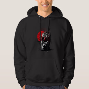 Japanisch Samurai Katana Ancient Oni Ronin Asian W Hoodie
