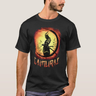 Japanisch Samurai Katana Ancient Oni Ronin Asian W T-Shirt