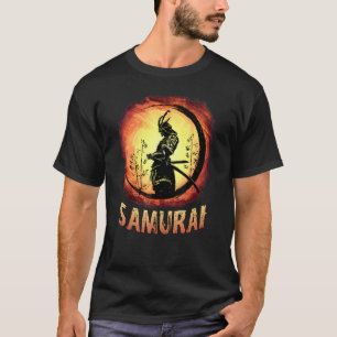 Japanisch Samurai Katana Ancient Oni Ronin Asian W T-Shirt