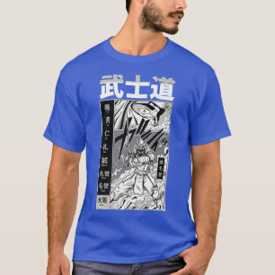 Japanisch Samurai mit Kanji - Cooler japanischer K T-Shirt