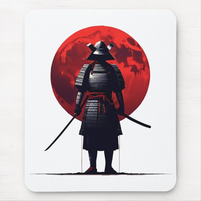 Japanisch Samurai Mousepad (Vorne)