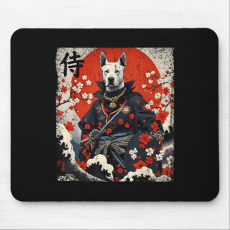 Japanisch Samurai Pitbull Tattoo Kawaii Ukiyo-e Ni Mousepad