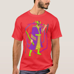 Japanisch Samurai Vintag Fun Samurai Geisha Art Gr T-Shirt