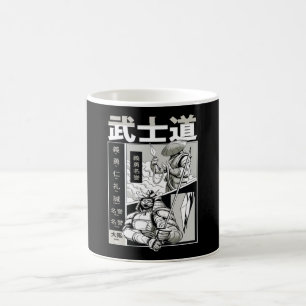 Japanisch Samurai Warrior Kaffeetasse