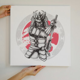 Japanisch Samurai Warrior Poster