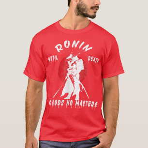 Japanisch Samurai Warrior Vintag Classic Retro Ron T-Shirt