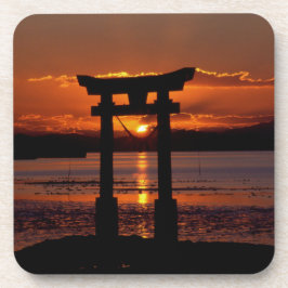 Japanisch Shrine Nagao Untersetzer