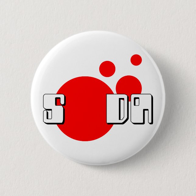 Japanisch SODA Button (Vorderseite)