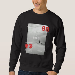 Japanisch Street Cyberpunk Tokyo Streetwear Aesthe Sweatshirt