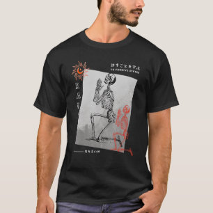 Japanisch Streetwear Men Retro Tokio Grafik T-Shirt