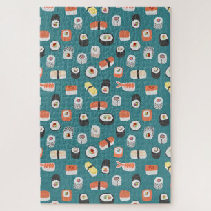 Japanisch Sushi Food Art Puzzle