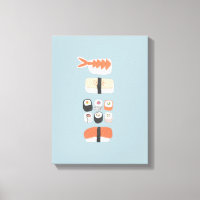 Japanisch Sushi Nigiri Maki Roll