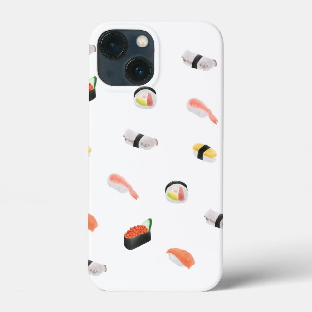 Japanisch Sushi Pattern Case-Mate iPhone Hülle (Rückseite)