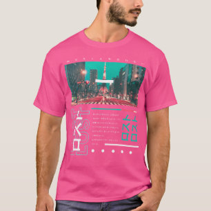 Japanisch Tokyo Cyberpunk Art Streetwear T-Shirt