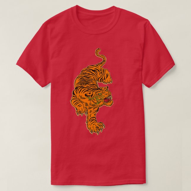 Japanisch Traditionelle japanische Kunst Grafik 1 T-Shirt (Design vorne)