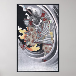 Japanisch Ukiyo-e Yokai Ghost von Yoshitoshi Poster