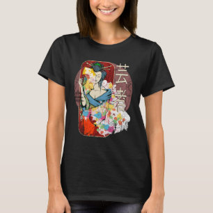Japanisch Vintag Geisha T-Shirt