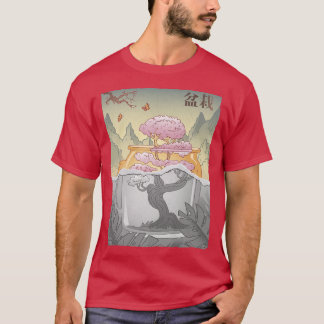 Japanisch Vintag Sakura Cherry Blossom T-Shirt
